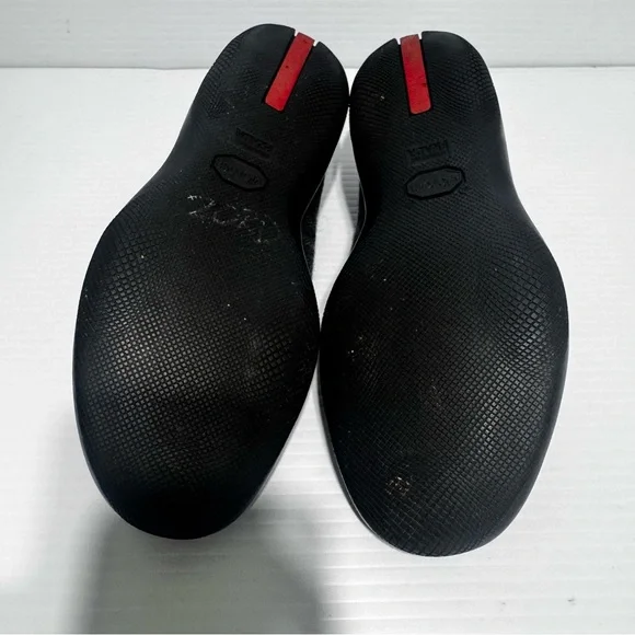 Prada Gray Wool Loafers Casual Shoes Size 36 - Picture 12 of 16